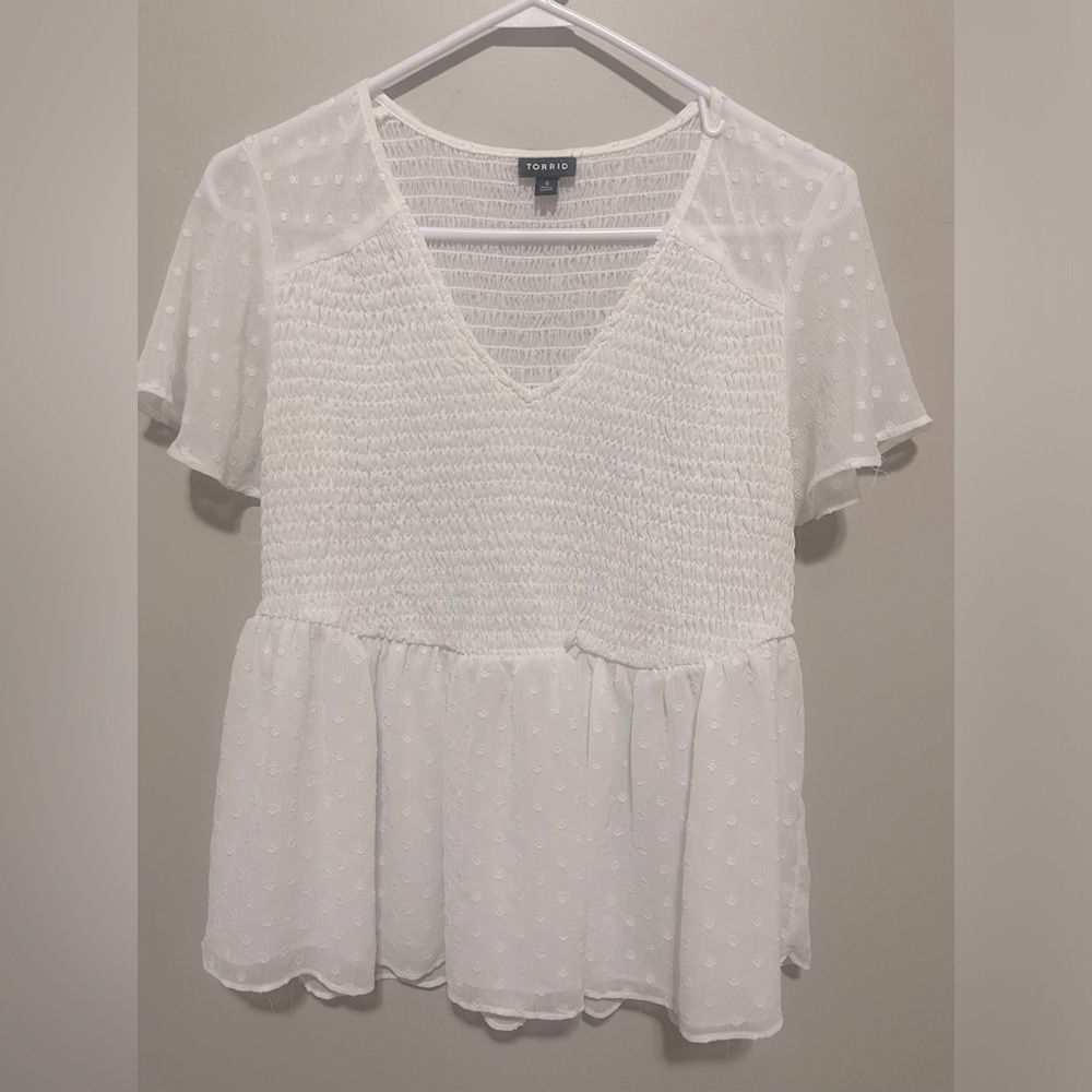 Torrid V Neck Women’s Blouse - Size 0